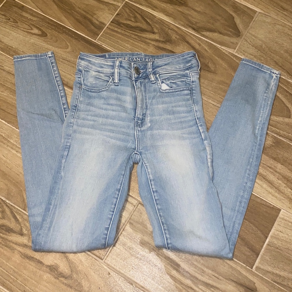 american eagle hi-rise jegging, size 2 long